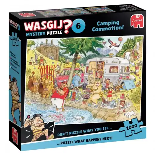 Wasgij? Mystery 6 - Camping Commotion! 1000 Bitar - Utförsäljning