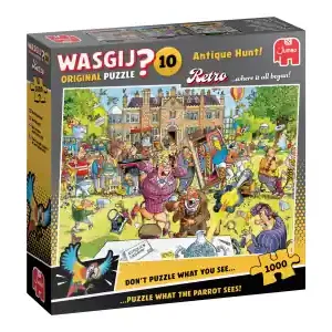 Wasgij? Original 10 Antique Hunt! (1000) - Kampanjen går snart ut
