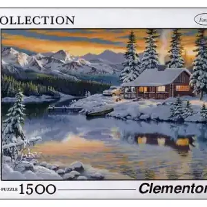 Clementoni Cabin on the River (1500) - Kanonerbjudande