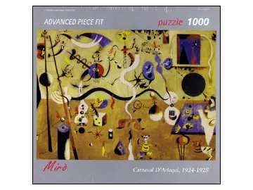 Nyhet i sortimentet | Art Stones Miro - Carnaval D‘Arlequì, 1924-1925 (1000)