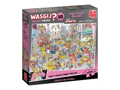 Wasgij? Destiny 10 High Street Hassle (1000) | Skynda dig