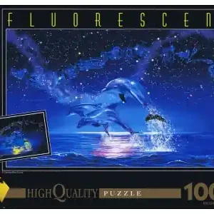 Clementoni Fluorescent - Zodiac (1000) | Prisnedsättning