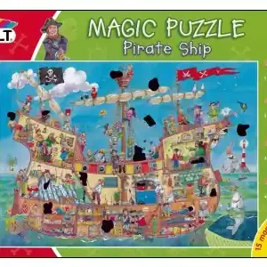 Galt Magic Puzzle - Pirate Ship (50) | Beställ idag