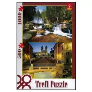 Trefl The Lomnica Creek in the Karkonosze Range / The Spanish Stairs, Rome (1000+500) - Slutrea
