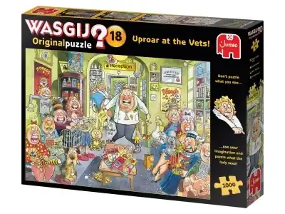 Wasgij? Original 18 Uproar at the Vets! (1000) | Precis inkommet