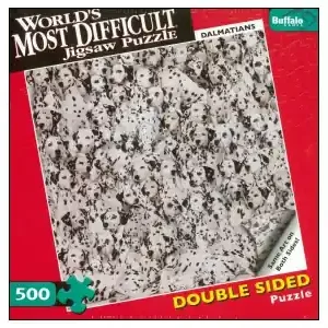 Kundernas favorit - World‘s Most Difficult Jigsaw Puzzle - Dalmatians (500)
