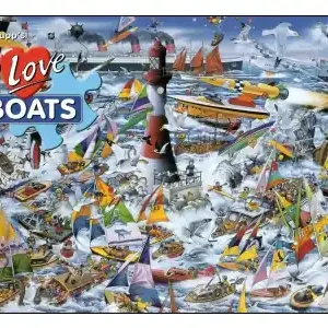 Gibsons Mike Jupp - I Love Boats (1000) | Extra rabatt