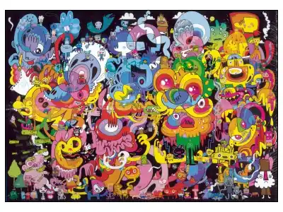 Heye Jon Burgerman - Psychedoodlic (4000) | Endast denna vecka