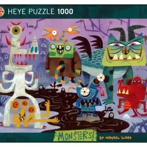 Fabrikspris | Heye Michael Slack - Monsters, Monsterland (1000)