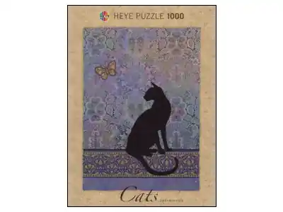 Toppkvalitet - Heye Jane Crowther - Cats, Silhouette (1000)