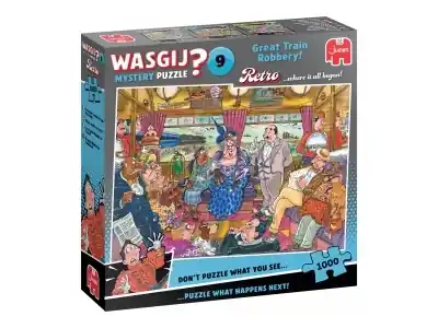 Klar att skickas | Wasgij? Mystery 09 Great Train Robbery! (1000)