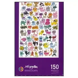 Tidsbegränsat erbjudande - Heye Jon Burgerman - Doodlecats (150)