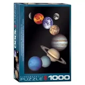 Enkel beställning - EuroGraphics NASA - The Solar System (1000)