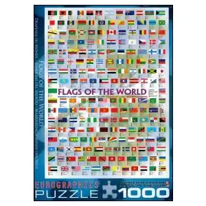 Beställ idag | EuroGraphics Flags of the World (1000)