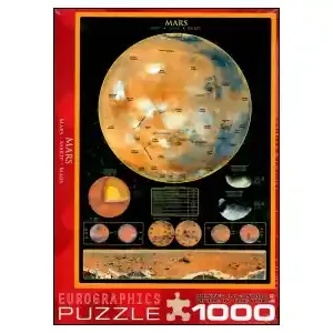 Begränsat antal - EuroGraphics Mars (1000)
