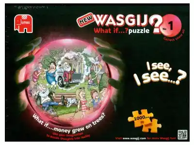 Köp online - Wasgij? What if 01 What if Money Grew on Trees? (1000)
