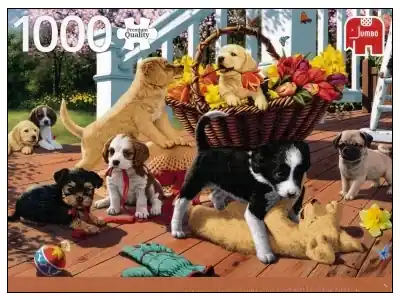 Professionell kvalitet | Jumbo Puppy Playtime (1000)