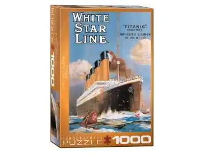 Köp direkt | EuroGraphics Titanic White Star Line (Retro Poster) (1000)
