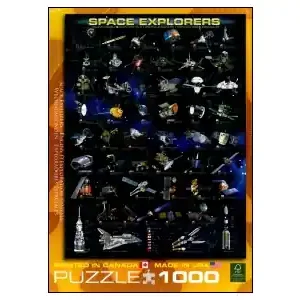 EuroGraphics Space Explorers (1000) - Missa inte