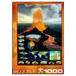 EuroGraphics The Volcano (1000) - Säker betalning