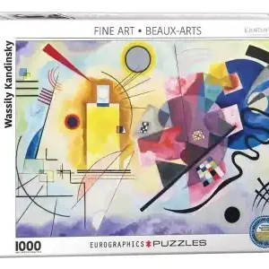 EuroGraphics Kandinsky - Yellow-Red-Blue (1000) - Köp idag