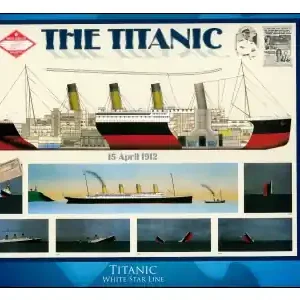Direkt från tillverkaren - EuroGraphics Titanic White Star Line (15 April 1912) (1000)