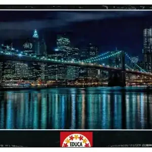 Toppkvalitet | Educa Manhattan at Night (1000)