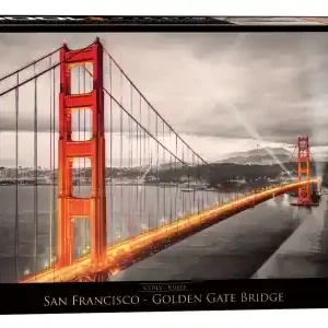 Bara idag - EuroGraphics San Francisco - Golden Gate Bridge (1000)