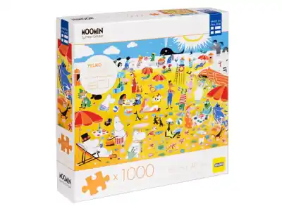 I lager - Peliko Mumin - Strand på Rivieran (1000)