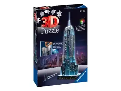 Ravensburger 3D - Empire State Building - Night Edition (228) - Efterfrågad