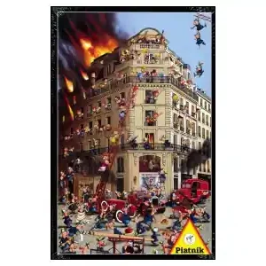 Utförsäljning | Piatnik Francois Ruyer - Fire Brigade (1000)