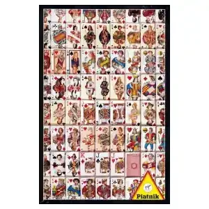 Nästan slut | Piatnik Playing Cards (1000)