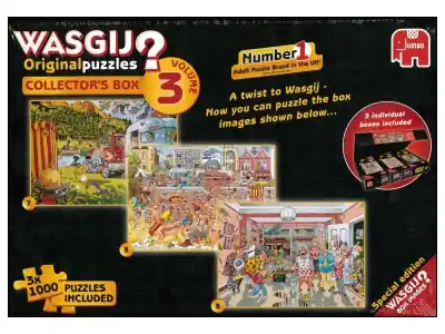 Bästa pris - Wasgij? Collector´s Box 3 (3 x 1000)