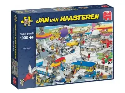 Jan Van Haasteren Busy Airport (1000) - Bra pris