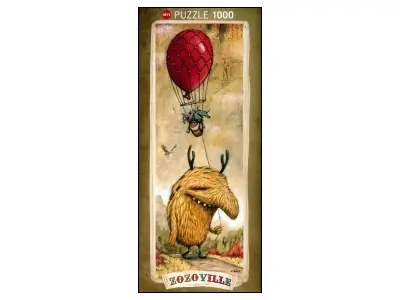 Heye Panorama - Zozoville, Red Balloon (1000) | Tidsbegränsat erbjudande