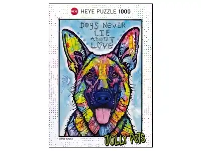 Heye Jolly Pets - Dogs Never Lie (1000) - Kanonerbjudande