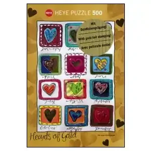 Finns att beställa | Heye Hearts of Gold - Year of Love (500)