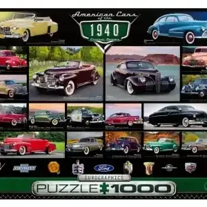 EuroGraphics American Cars of the 1940 (1000) | Rabatt