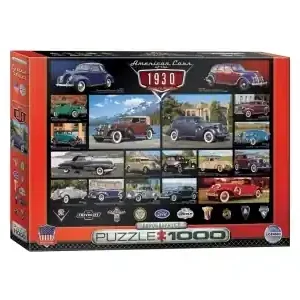 Populärt just nu - EuroGraphics American Cars of the 1930 (1000)