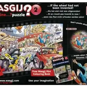 Wasgij? Imagine 02 If the Wheel Had Not Been Invented! (1000) - Missa inte