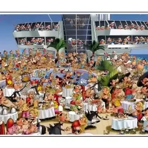 Kundfavorit - Piatnik Francois Ruyer - Cruise Liner (1000)