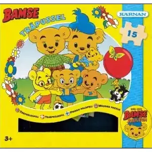 Kärnan Träpussel - Bamse Jubileum 1966-2016 (15) - Begränsat lager