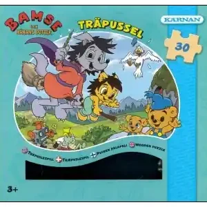 Bra pris just nu | Kärnan Träpussel - Bamse och Häxans Dotter (30)