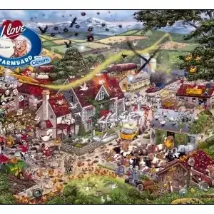 Gibsons Mike Jupp - I Love The Farmyard (1000) | Nyhet