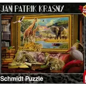 Storsäljare - Schmidt Jan Patrik Krasny - Savannah Coming to Life (1000)