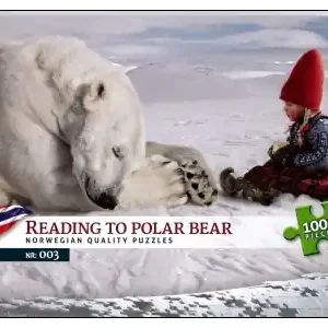Köp nu | Venneröd Reading to Polar Bear (1000)