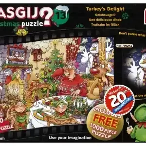 Wasgij? Christmas 13 Turkey‘s Delight (2 x 1000) | Kan beställas online