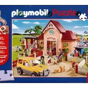Beställ nu - Schmidt Playmobil Pussel - The Veterinary Practice (100)