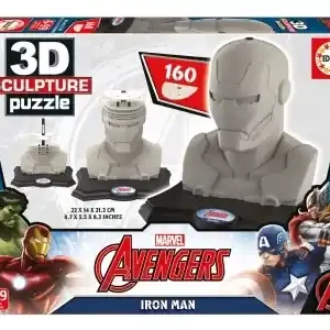Educa 3D Sculpture Puzzle - Avengers, Iron Man (160) - Sista chansen