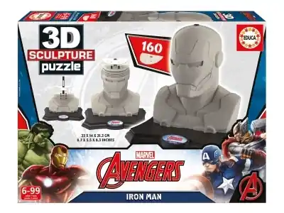Educa 3D Sculpture Puzzle - Avengers, Iron Man (160) - Sista chansen